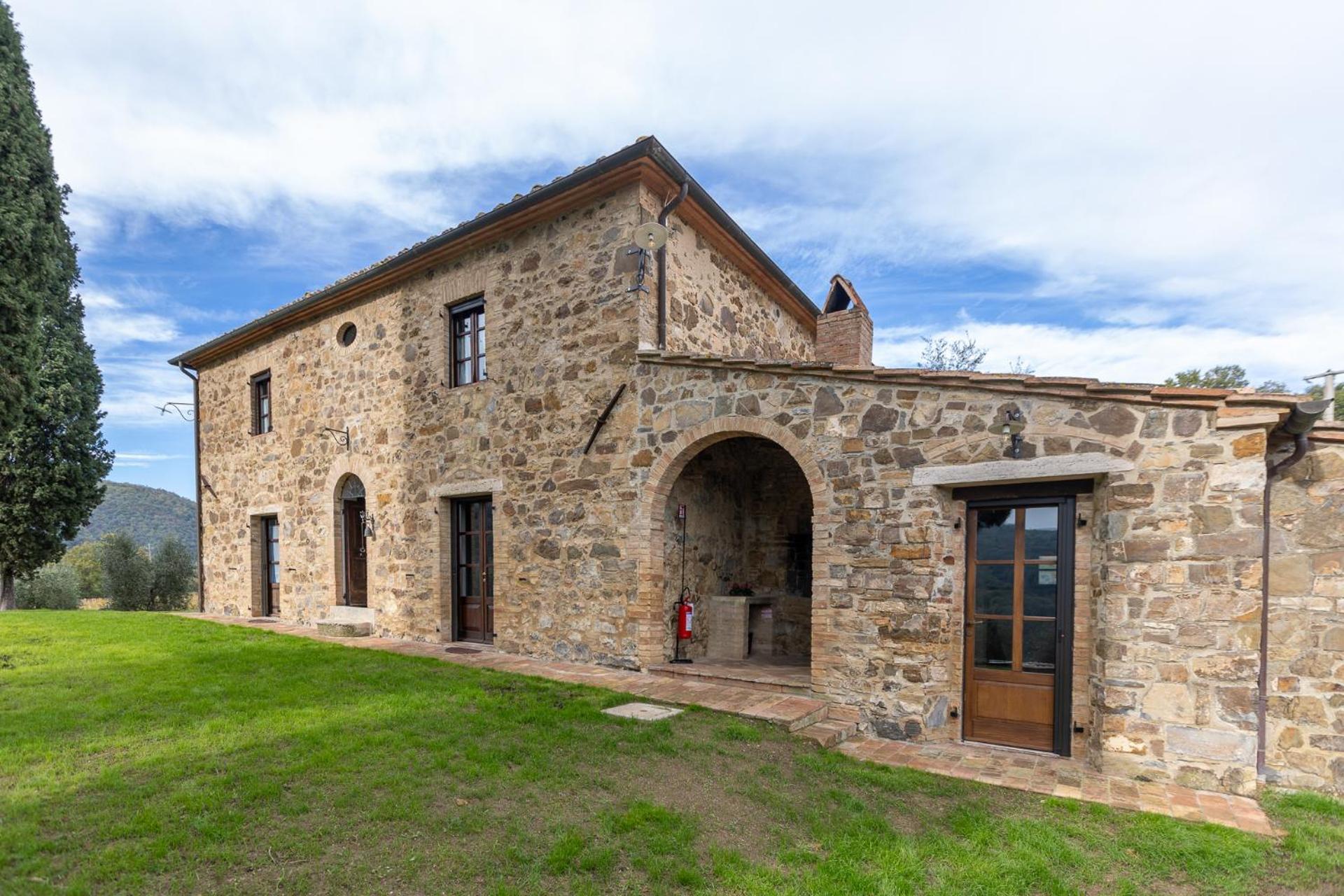Agriturismo Le Macioche Villa Montalcino Bagian luar foto