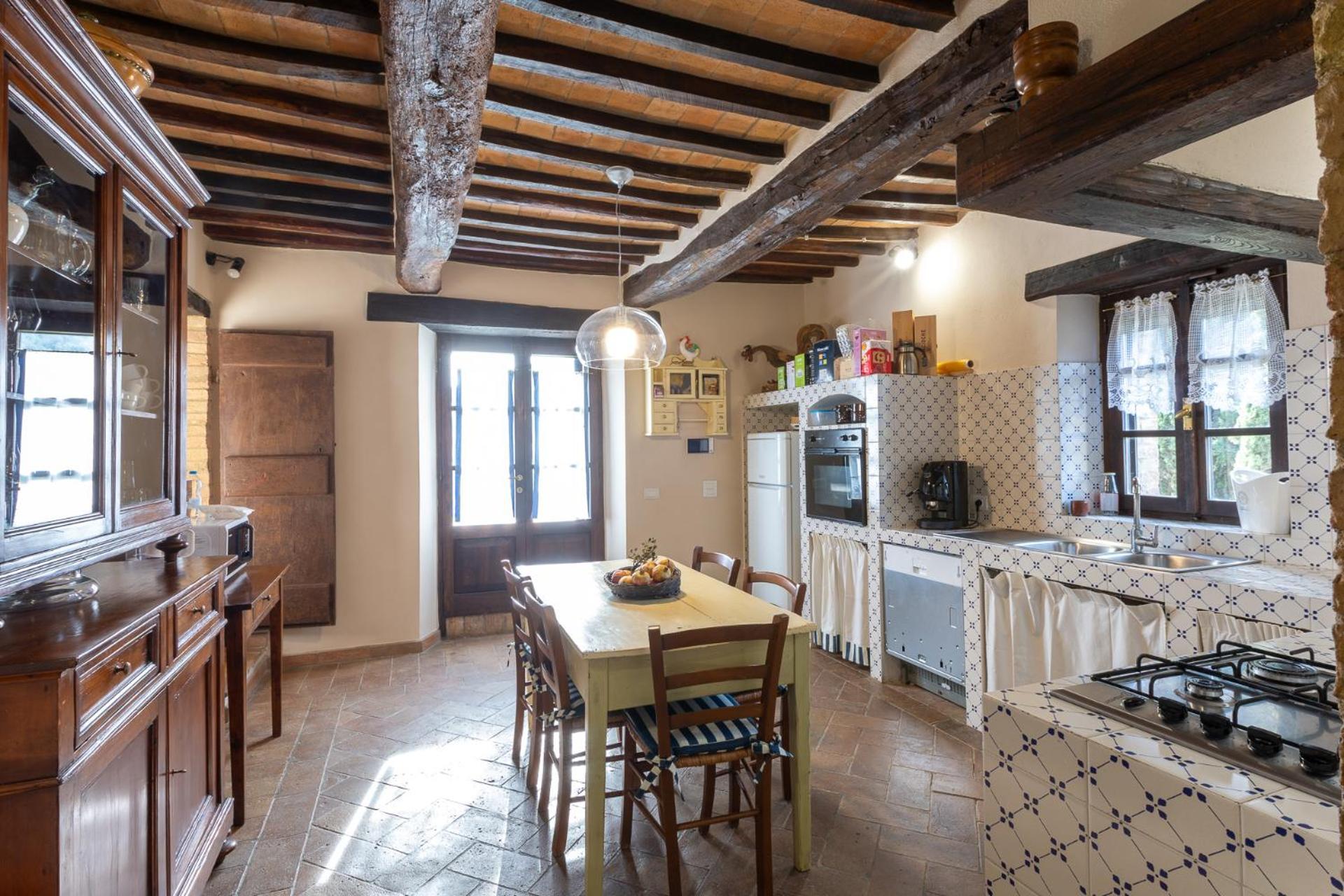 Agriturismo Le Macioche Villa Montalcino Bagian luar foto